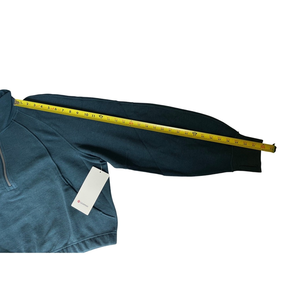 NWT Lululemon Scuba Cropped Funnel-Neck Half Zip Waffle - Picture 12 of 16